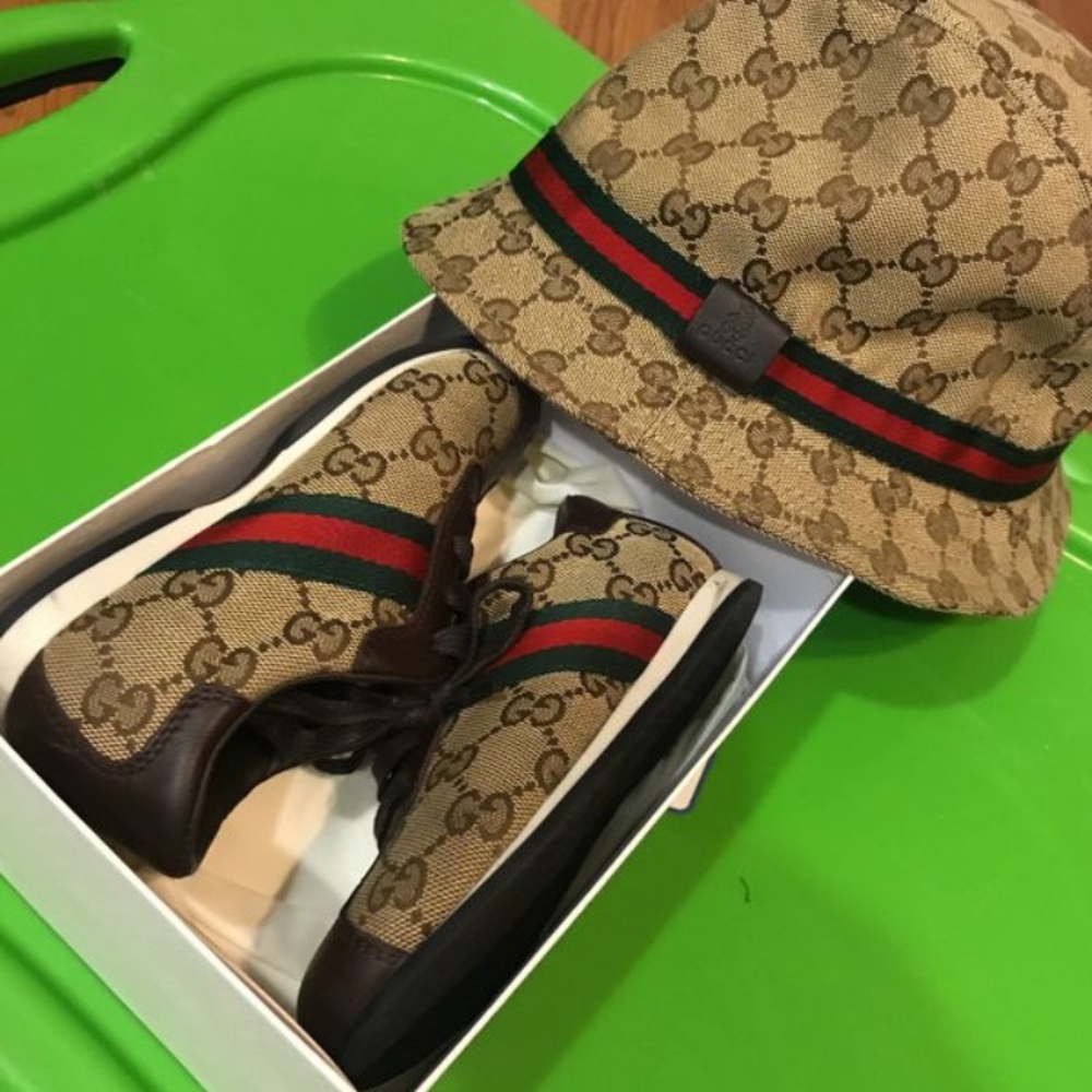 Kids shoes & hat
